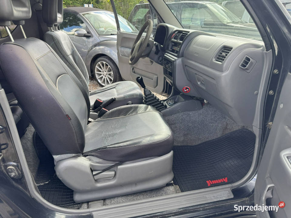 Suzuki Jimny 13 4X4 l BENZYNA reduktor wielofunkcyjna kierownica Łodygowice