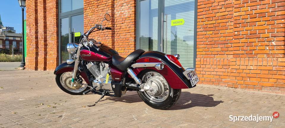 Honda Shadow Aero 750 USA wydechy VanceHines łódzkie Łódź