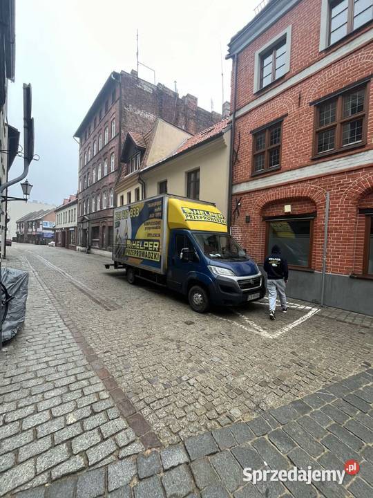 HELPER przeprowadzki taxi bagażowe utylizacja