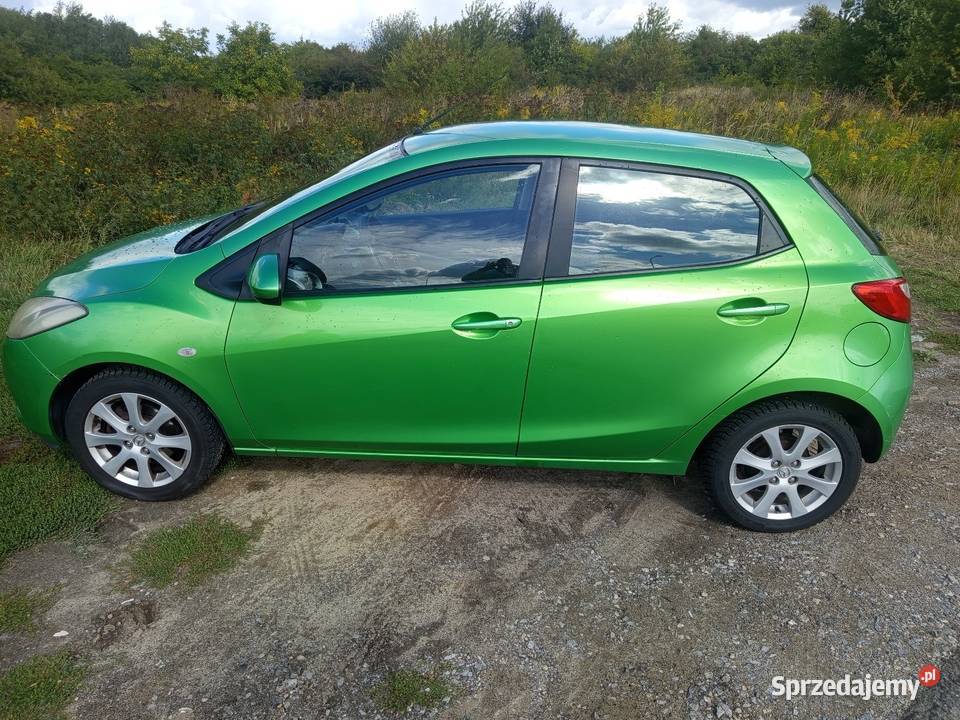 Mazda 2 benzyna 13 exclisive kamera cofania ASR (kontrola trakcji) Lublin sprzedam