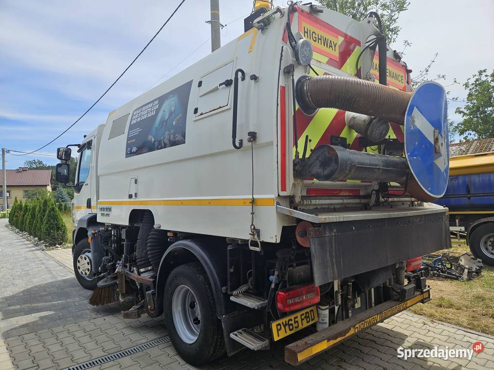 DAF LF220 Zamiatarka dwustronna FAUN WAJET 2015 Samochody ciężarowe Ropczyce