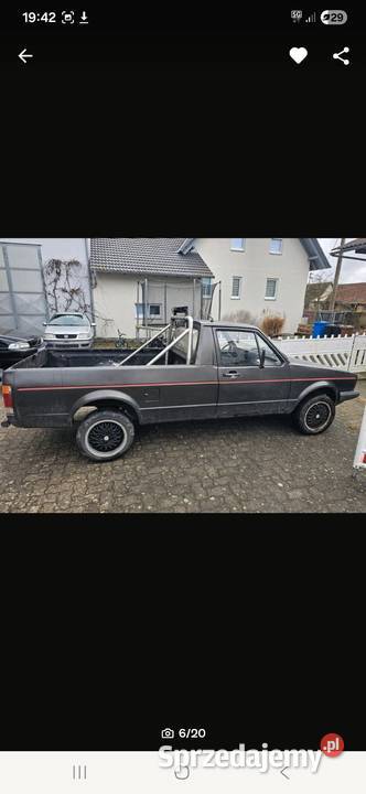 Volkswagen caddy mk1 pickup
