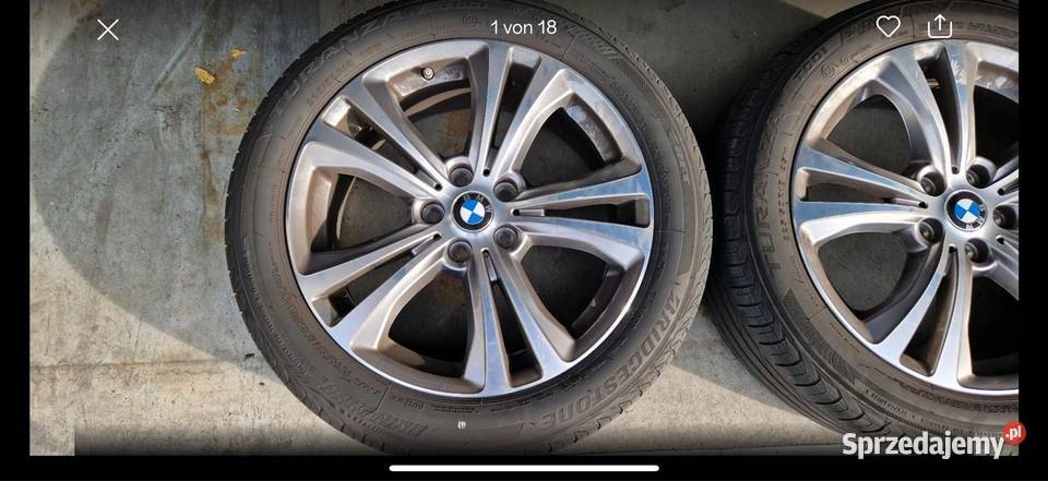 BMW 22550R18 koła alufelgi BMW X1 2017 Legnica