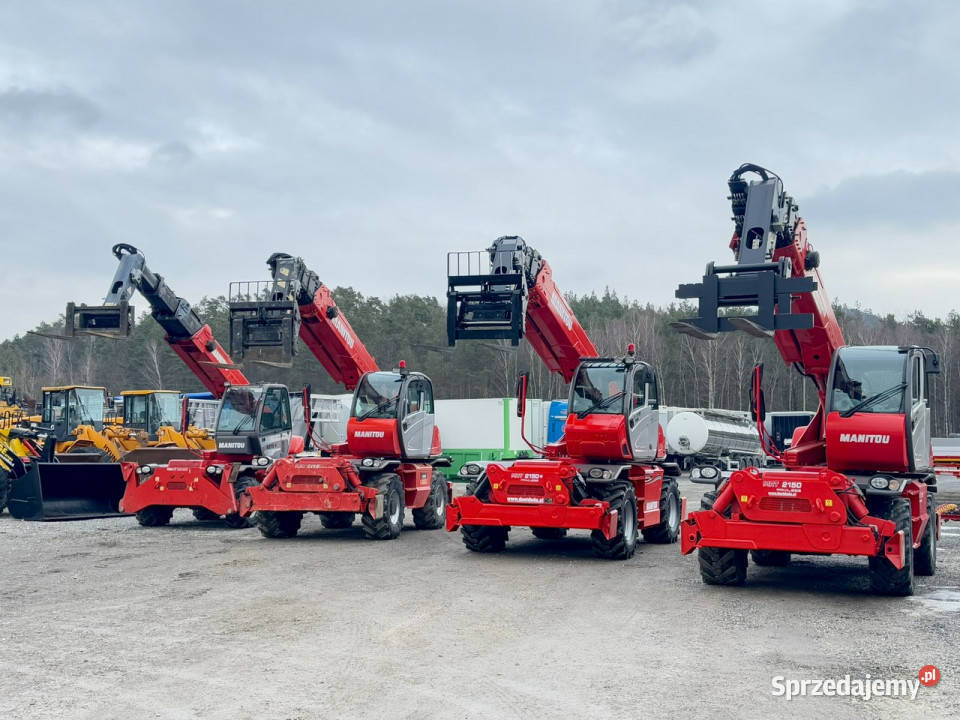 pozostałe Manitou MRT 2150 ROTO Ładowarka Widełki
