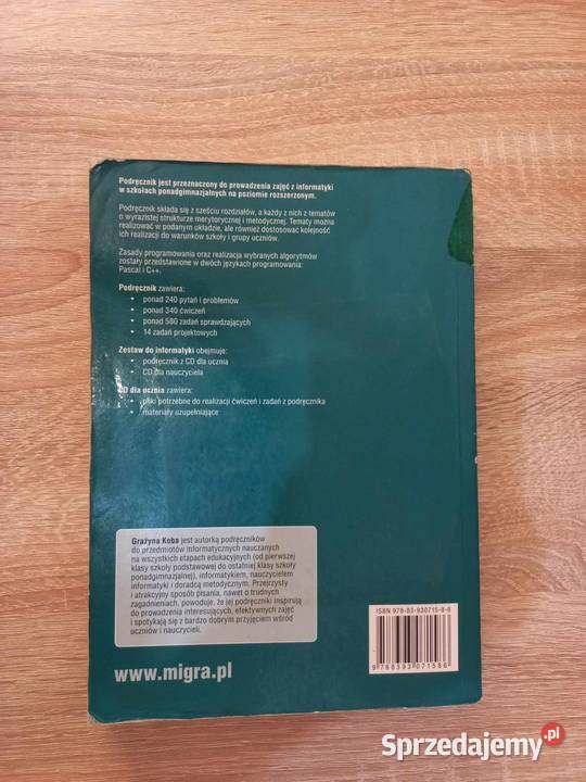 Książka informatyka zakres rozszerzony