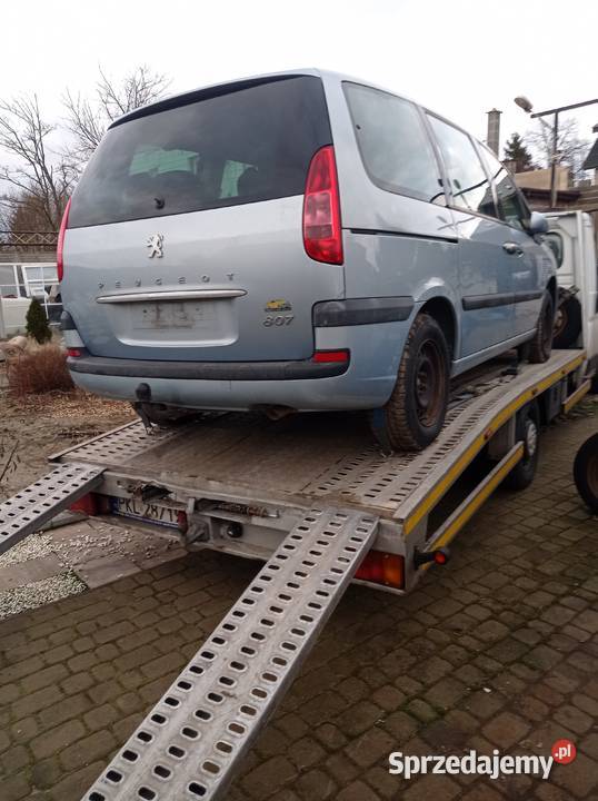Sprzedam części Peugeot 807 Citroen C8 wielkopolskie Osiek Wielki sprzedam