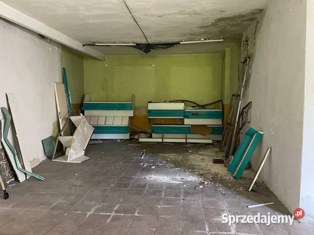 Syndyk sprzeda pawilon biurowo usługowo handlowy Pleszew