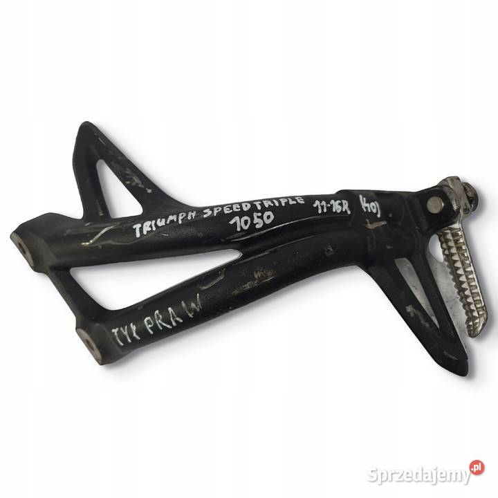PRAWY PODNÓŻEK PASAŻERA Triumph Speed Triple Chełm