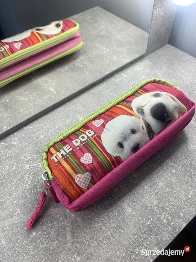 Piórnik The Dog pieski HIT jedna komora tuba Jasło sprzedam