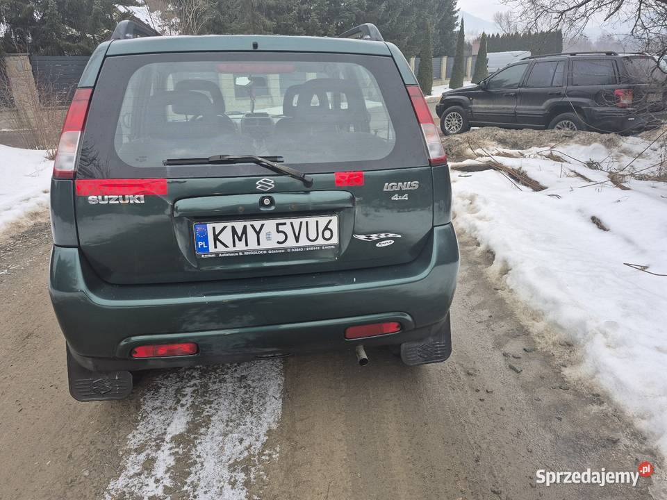 Suzuki ignis 13 benzyna 2001r 4x4 Nowy Sącz