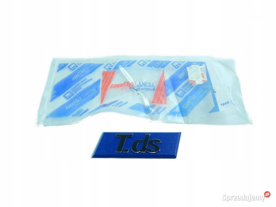 EMBLEMAT NAKLEJKA NAPIS FIAT TIPO TDS ASO