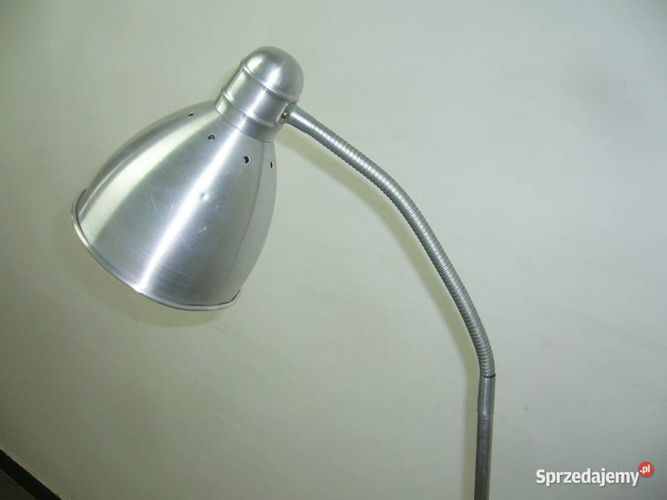 Lampa stojąca aluminiowa do czytania IKEA Lersta Warszawa