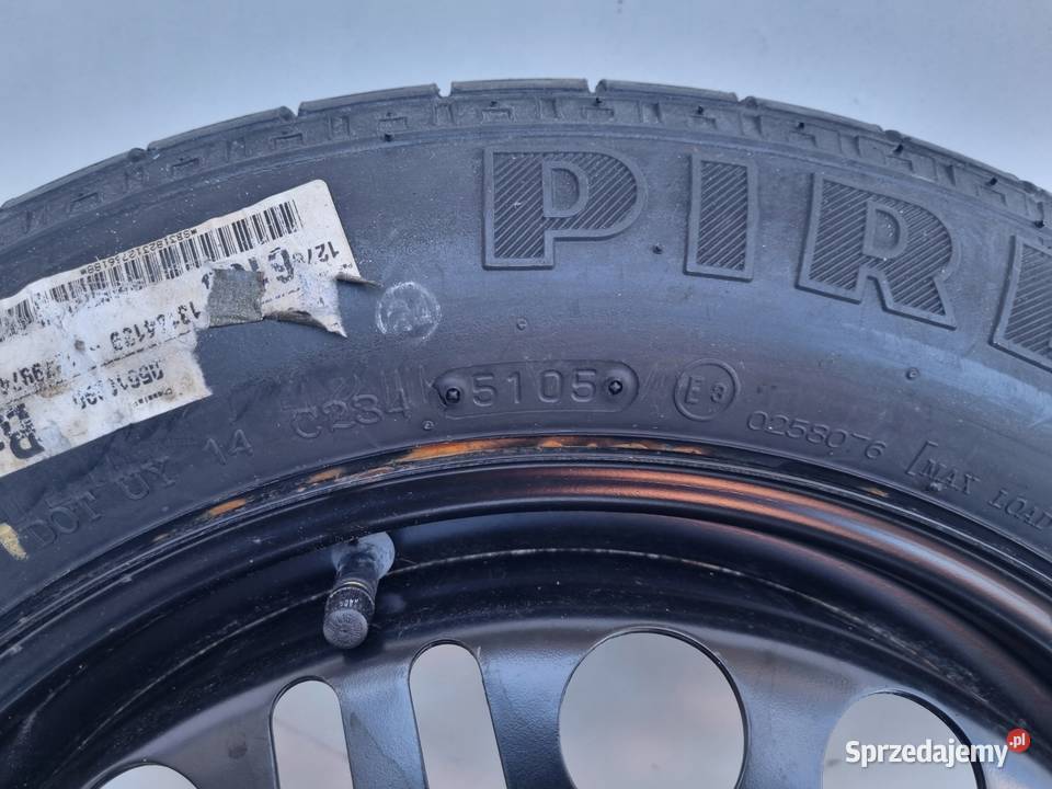 KOŁO DOJAZDOWE 12585 R16 2160132 5x110 Samochodowe Chełm sprzedam