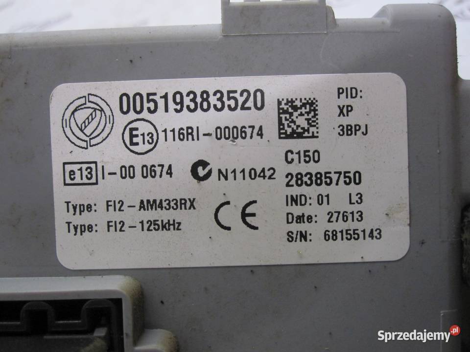 FIAT DOBLO II 13r moduł BSI 005193183520 Motoryzacja Kielce sprzedam