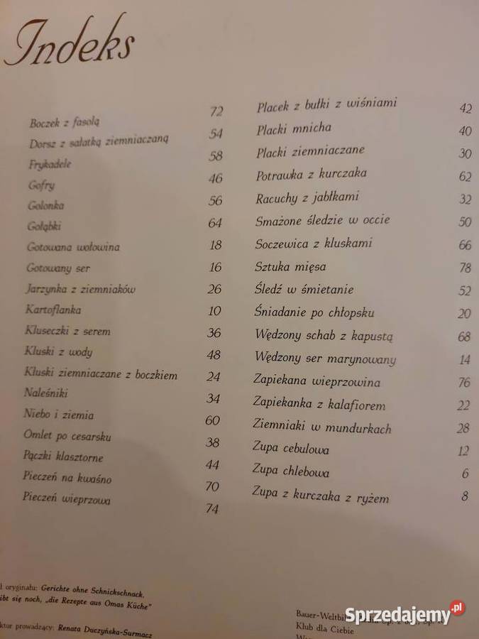 Swojskie jadło Przepisy na proste potrawy dolnośląskie Wrocław