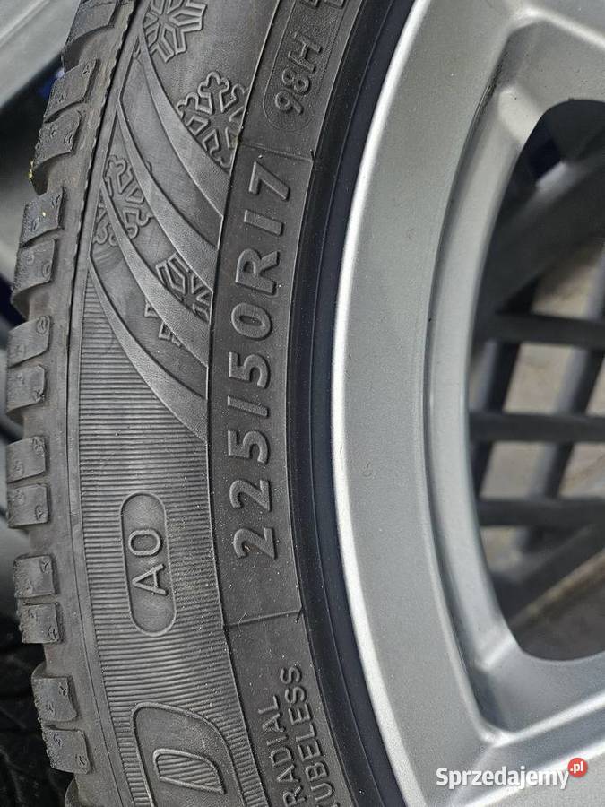 Koła audi 5x112 225 50 17 opony nowe zima Dunlop Radom