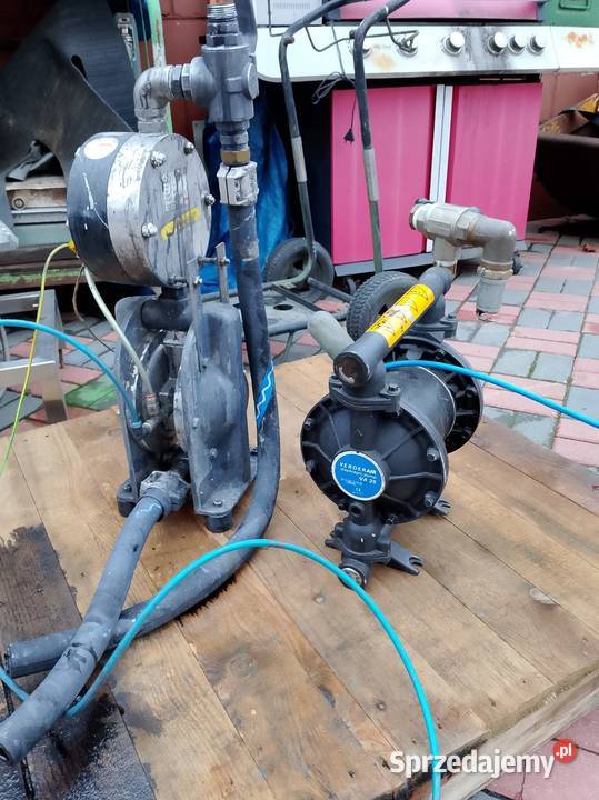 Pompa Membranowa Pneumatyczna chemiodporna Nowy Tomyśl