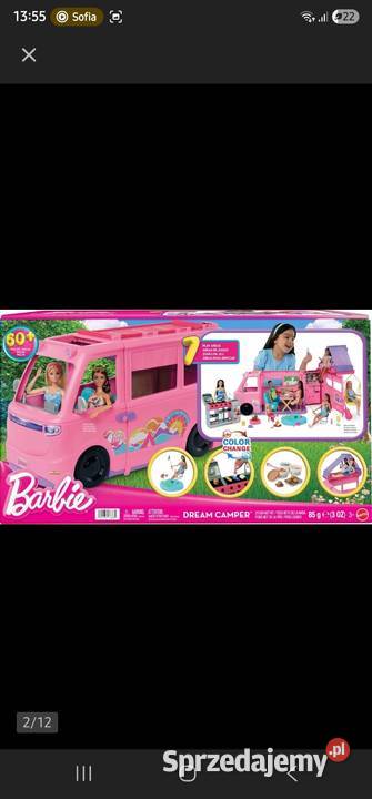 LALKA BARBIE KAMPER MARZEŃ DREAM CAMPER auto 3 lata+ dolnośląskie sprzedam