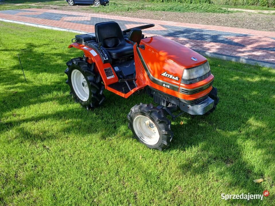 Kubota Aste a14 4x4 mini traktor ciągnik sprzęt Ciągniki Grajewo
