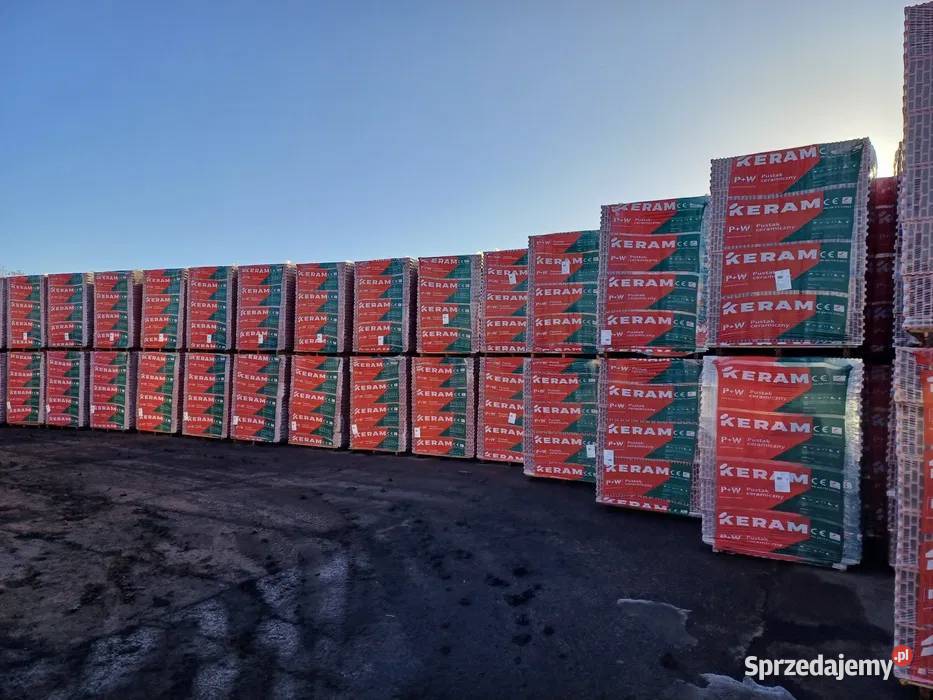 Pustak ceramiczny Keram 25PW 360250238 11 m2 śląskie Kłobuck