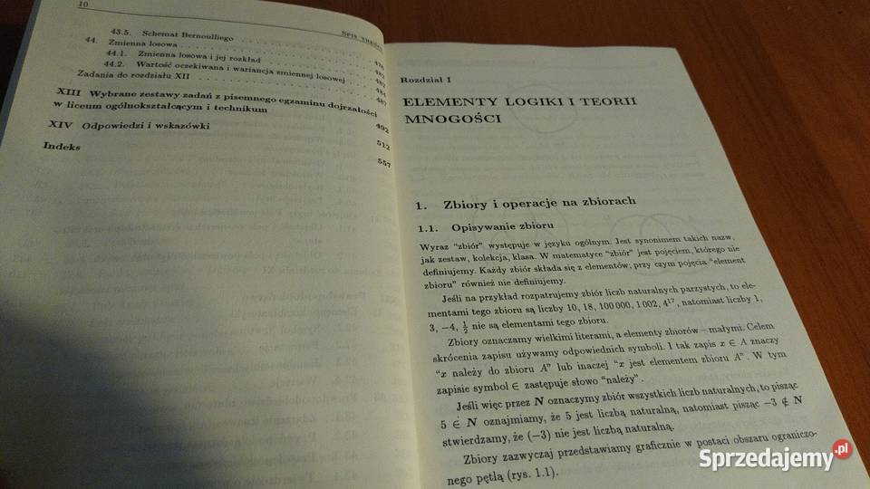 Matematyka w szkole średniej powtórzenie i zbiór Podręczniki Gdańsk