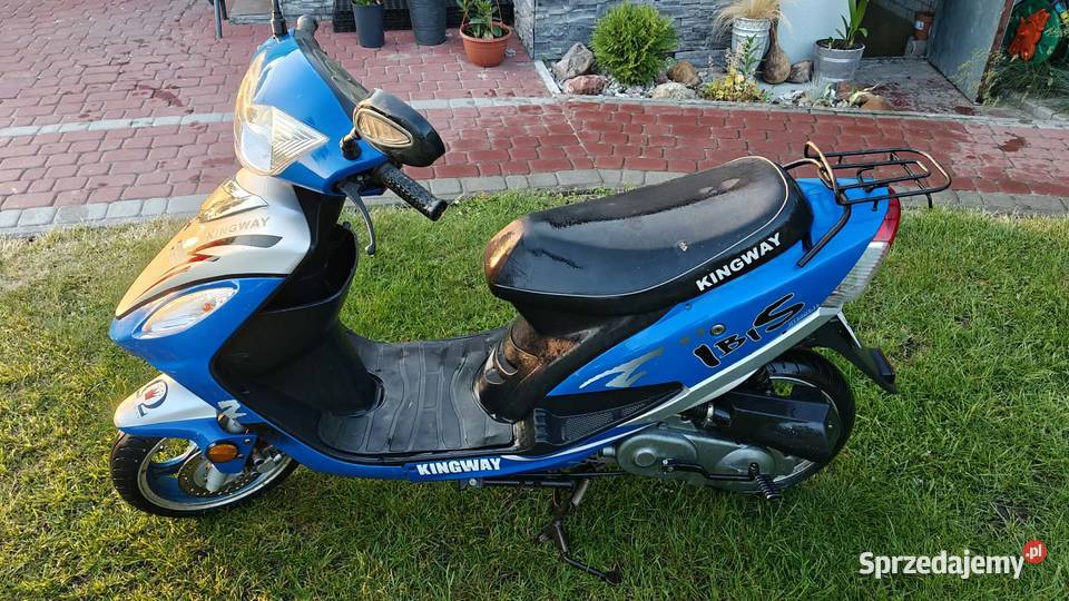 Skuter Kingway Ibis 50 nieuszkodzony lubelskie Kozia Góra