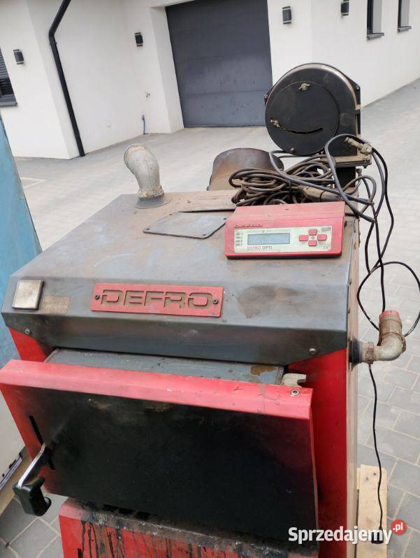 Kocioł CO na węgiel drewno Defro 25 KW 2014 Sępólno Krajeńskie sprzedam