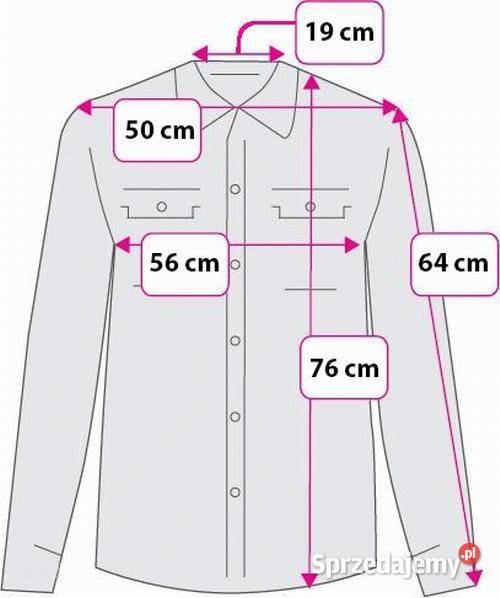 Koszula męska długi rękaw 41 42 niebieska biała