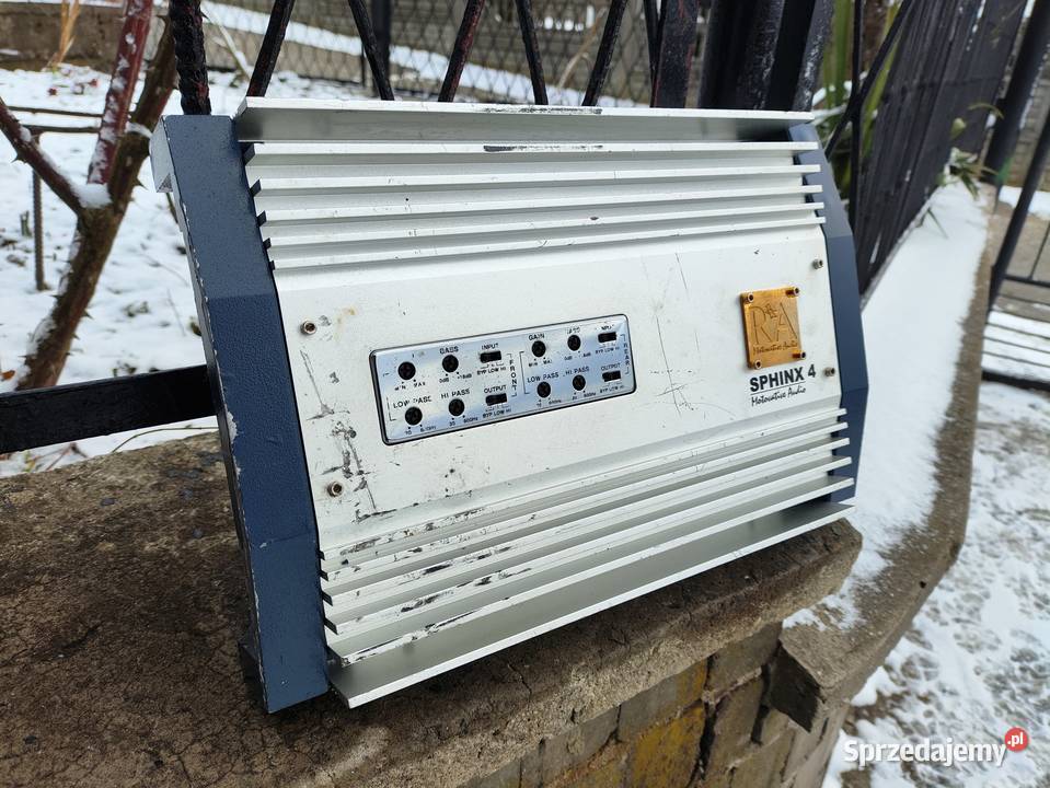 Wzmacniacz samochodowy 4 kanałowy Rogue Audio Ilość kanałów 4 śląskie Niegowonice