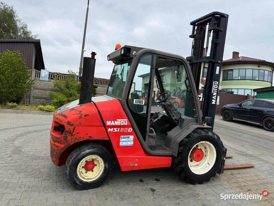 wózek widłowy terenowy MANITOU MSI30D Perkins Działoszyn