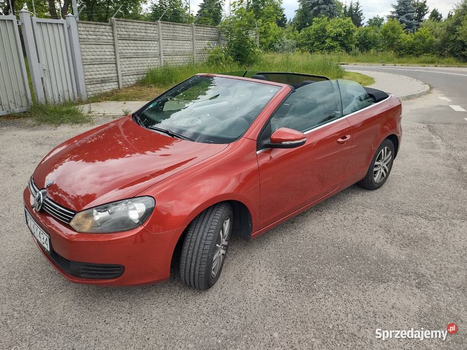 VW GOLF 6 CABRIO 160koni Poznań