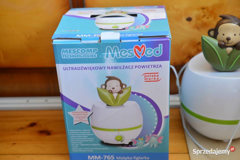 Ultradźwiękowy Nawilżacz powietrza małpka małopolskie Nowy Wiśnicz sprzedam