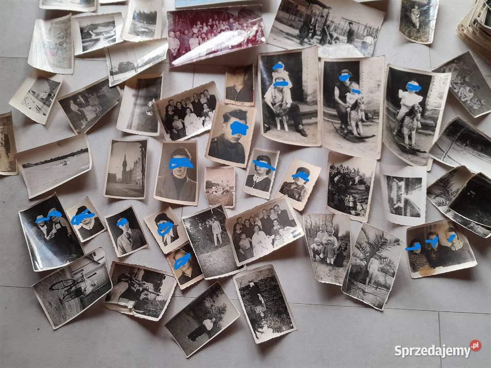 Stare zdjęcia powojenne PRL wczesny PRL zestaw