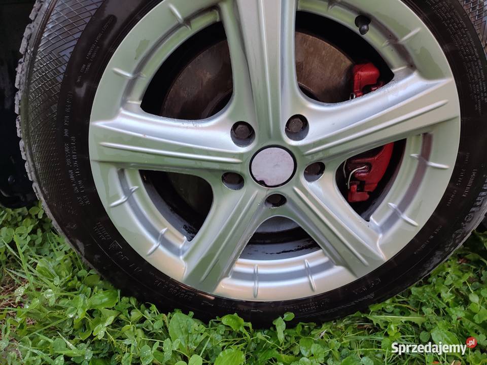 Felgi 5x112 16 z oponami zimowymi audi VW warmińsko-mazurskie Pasłęk