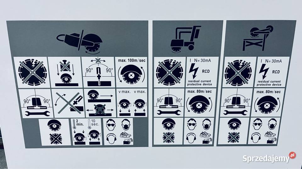 Tarcza do betonu kostki 350mm beton TURBO Zamość sprzedam