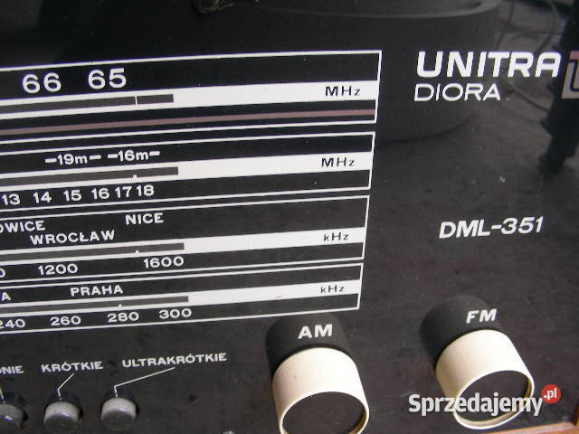 Unitra zabytkowe radio z gramofonem Antyki Rzeszów