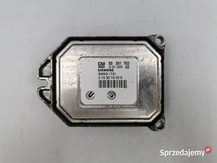 Sterownik Silnika Opel Zafira A 18 16v 55351703