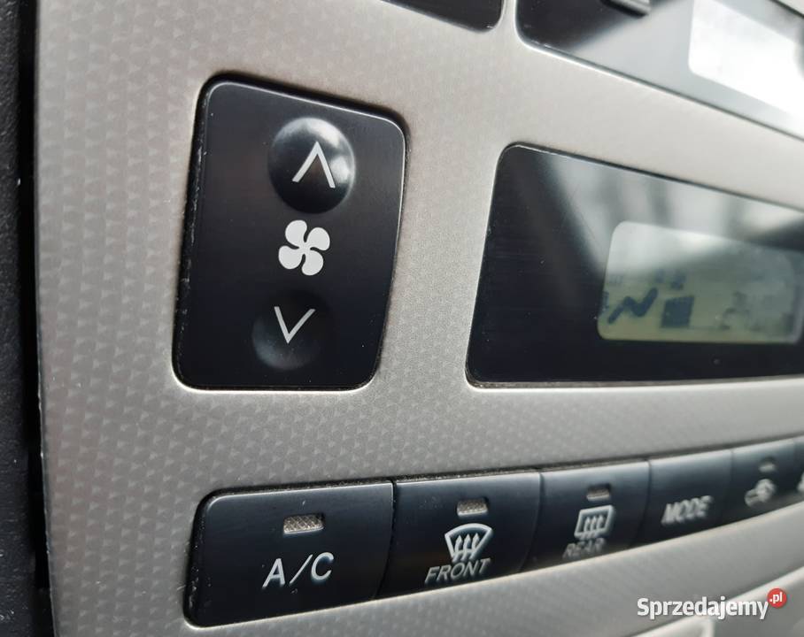 Panel sterowania klimatyzacją i nawiewami Toyota łódzkie