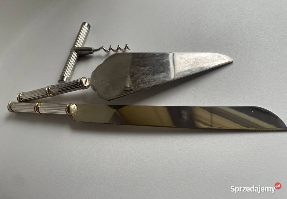Zestaw sztućców do tortu vintage Francja sprzedam