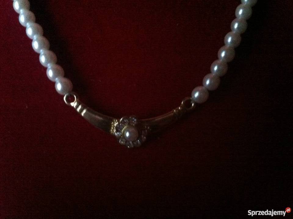 Krótkie perły grat przesylka Naszyjniki