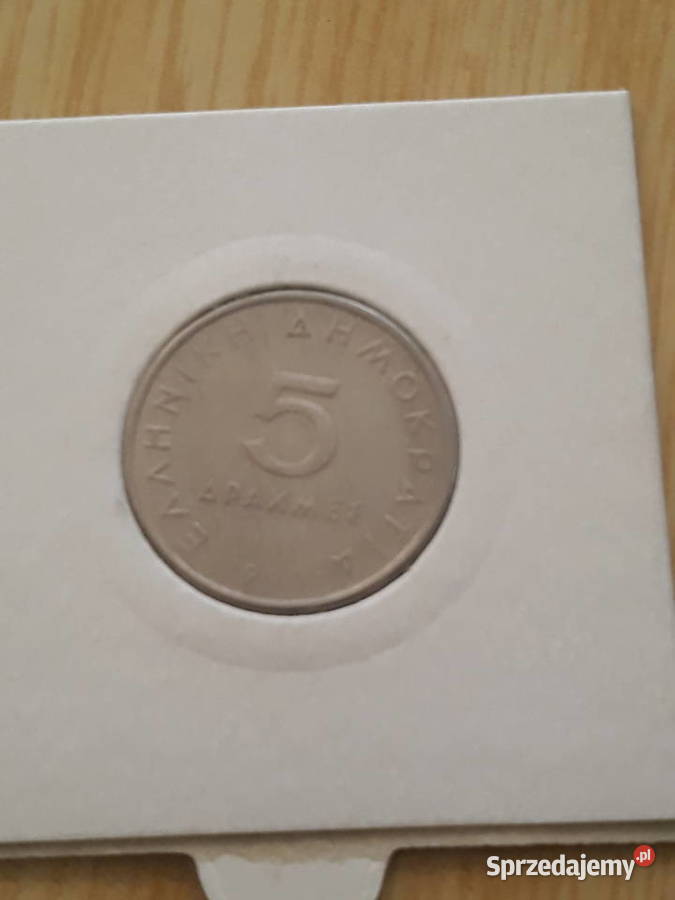 5 Drachm Grecja 1976 i 1990 r