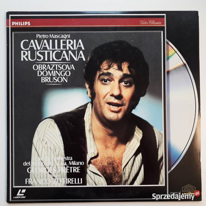 Wybitne opery na płytach Laser Disc Mozart Verdi Warszawa