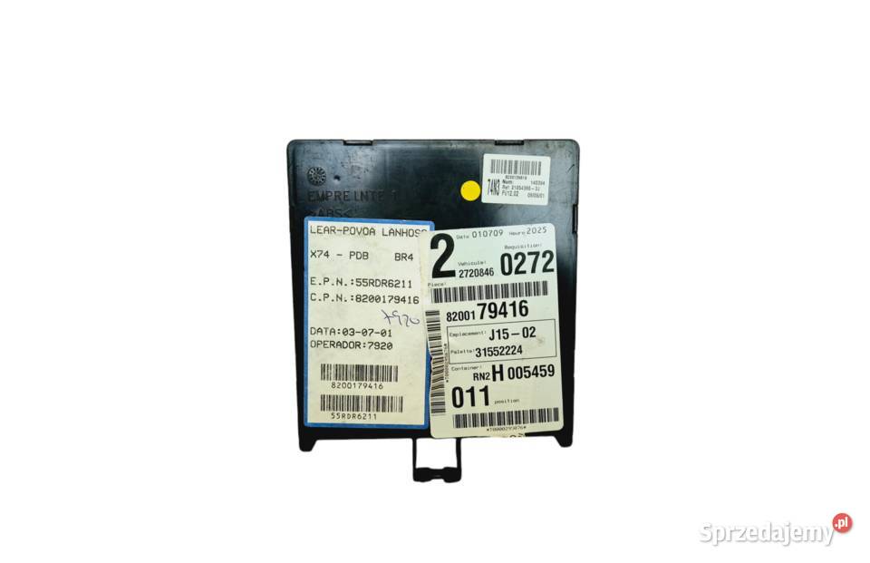 MODUŁ BSI RENAULT LAGUNA II 2 8200179416 osobowe