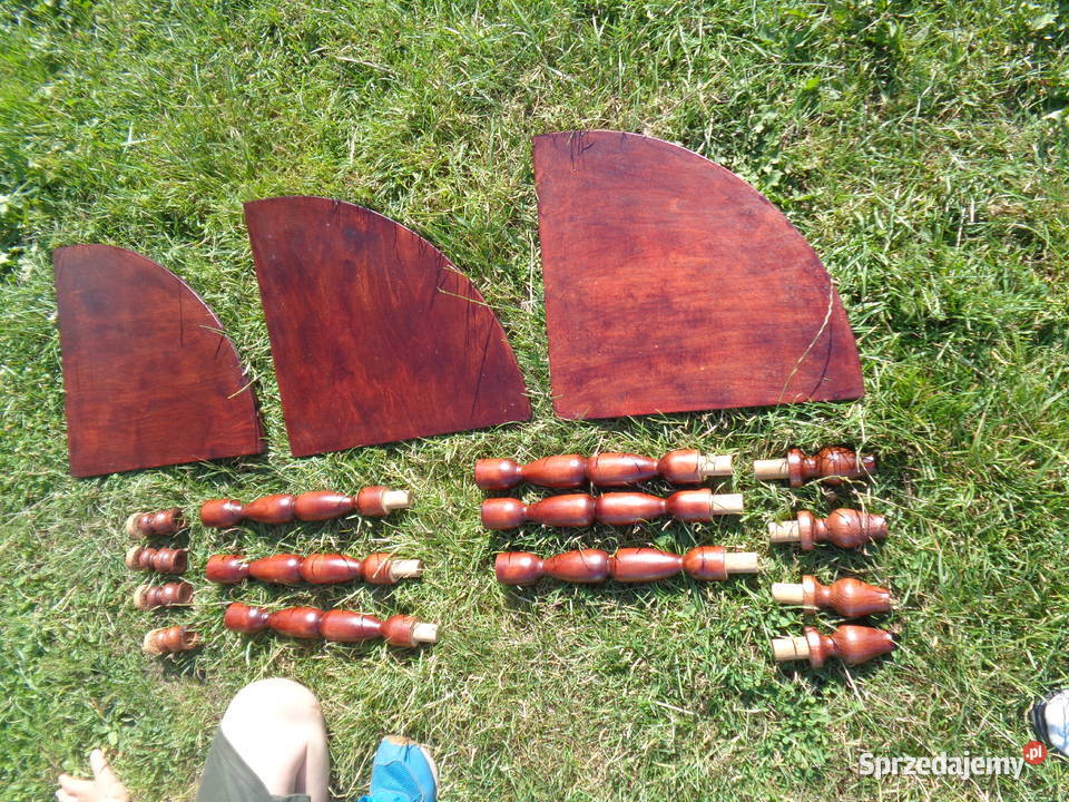 Regalik narożny sosnowy wielkopolskie Puszczykowo