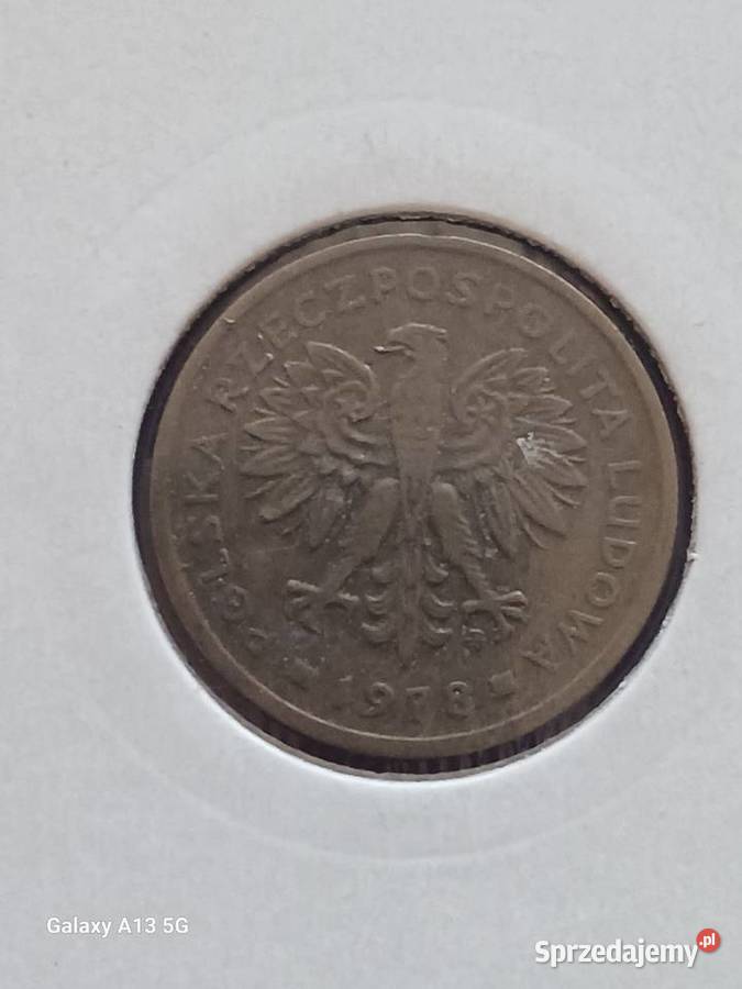 2 Złote 1978 r 1 ze znakiem mennicy