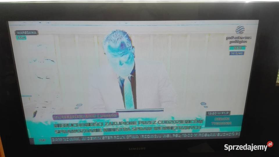 telewizor LCD Samsung 37 LE37S62B uszkodzony podkarpackie Rzeszów sprzedam