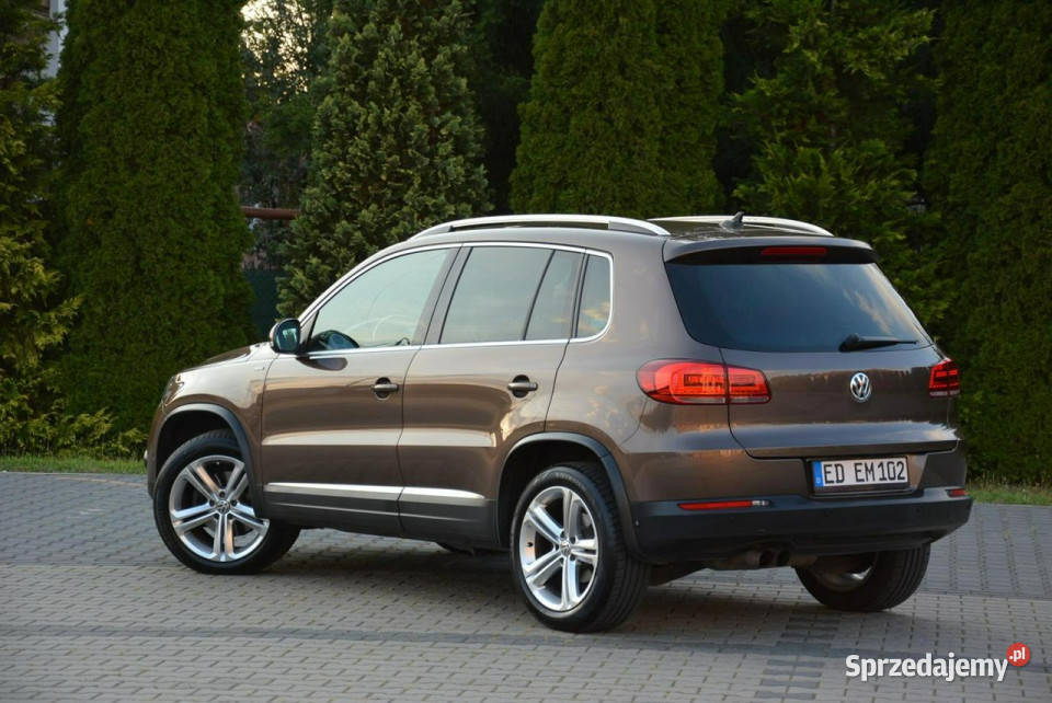 Volkswagen Tiguan Lift Toffee Brown bixenon Ledy elektrochrom. lusterko wst. Ostrów Mazowiecka sprzedam