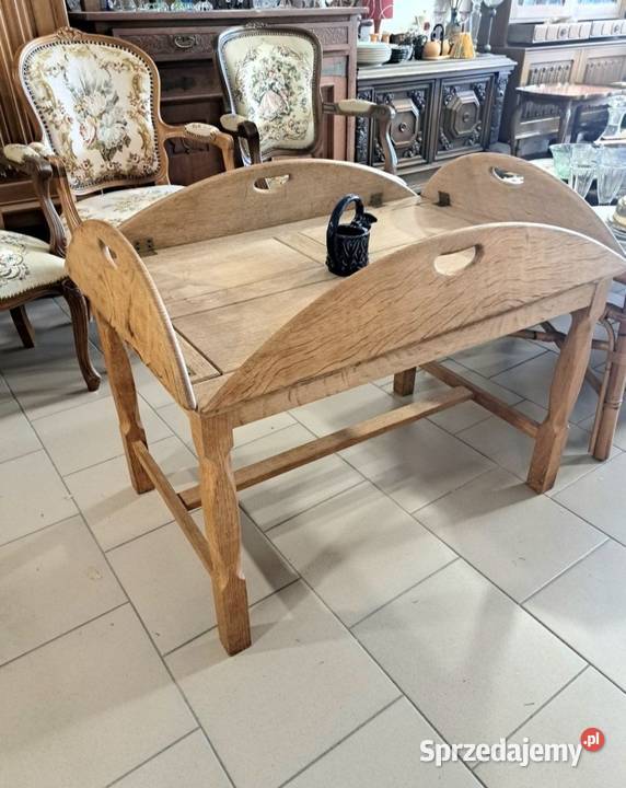 Duński stolik kawowy z tacą Nowy Dwór Gdański