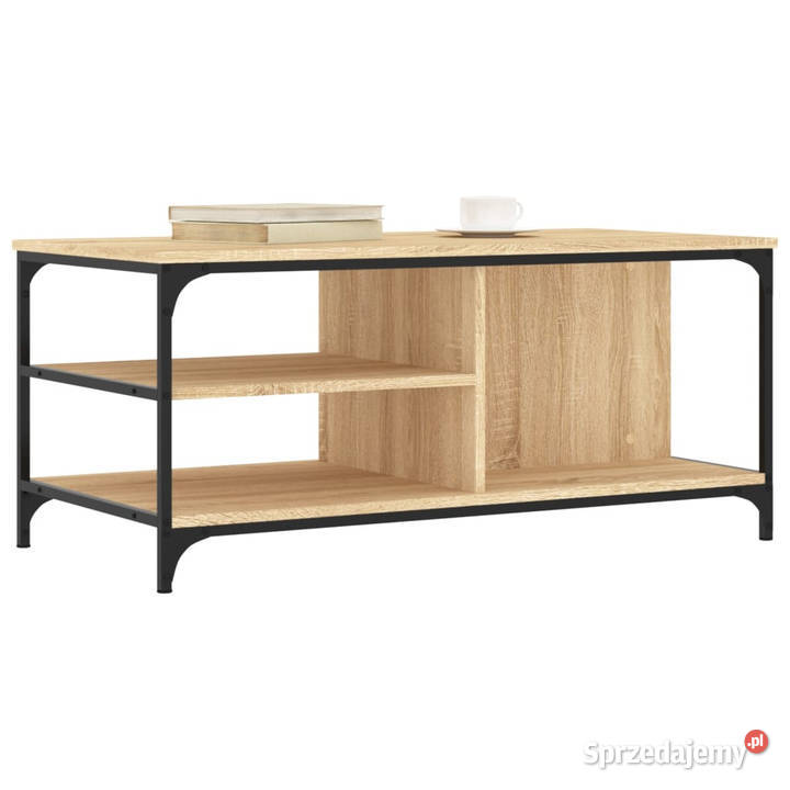 Stolik kawowy dąb sonoma 100x50x45 materiał sprzedam