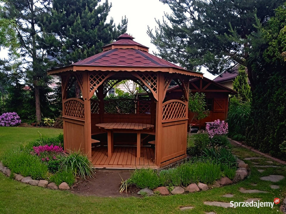 ALTANA 4 32m drewniana sosnowa Producent Altany i wiaty Parzymiechy sprzedam